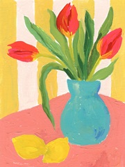 Tulips and Stripes l