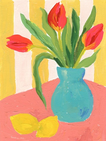 Tulips and Stripes l
