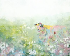 Sheep in the Flowers II