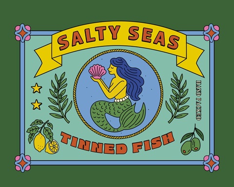 Salty Seas Tinned Fish l