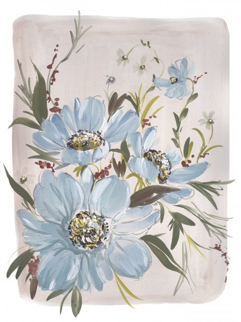 Blue & Tan I