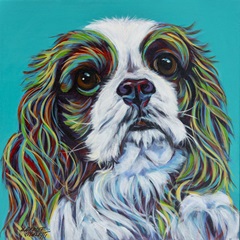 Colorful King Charles