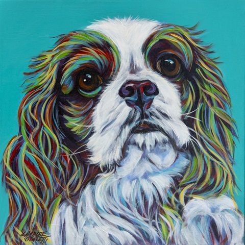 Colorful King Charles