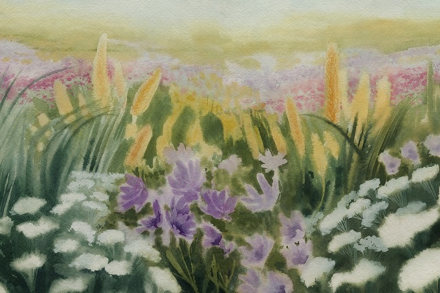 Custom Bleeding Wildflower Garden I