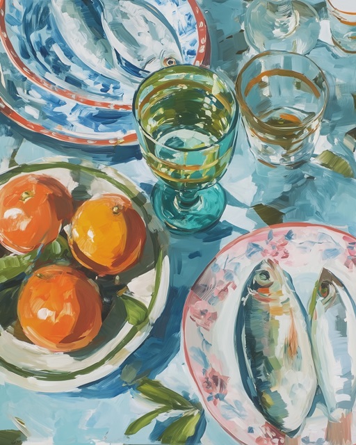 Citrus and Sea I