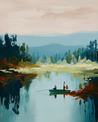 Morning on The Lake I