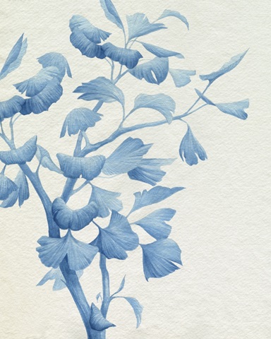 Watercolor Gingko I