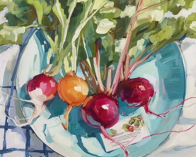 Garden Plate III