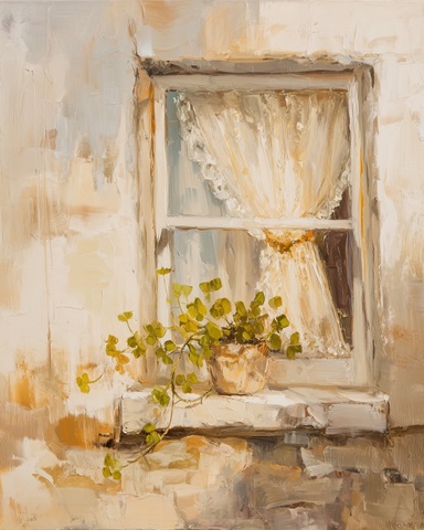 Cottage Window I