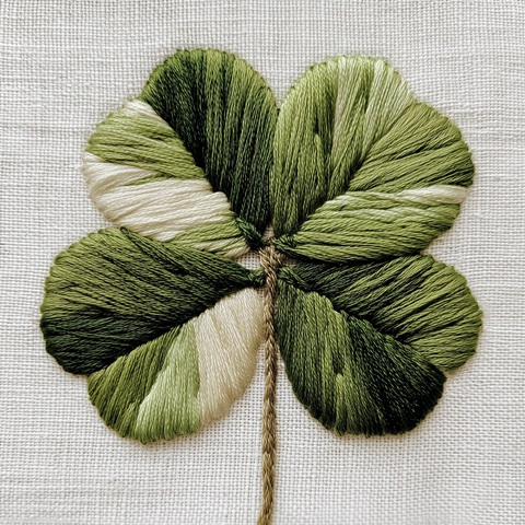 Sewn Clover I