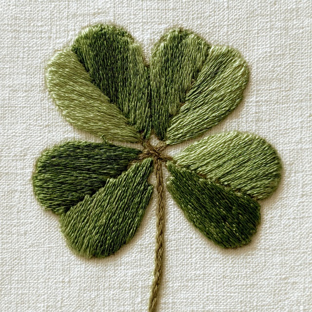 Sewn Clover II