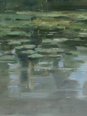 Tranquil Lily Pads I