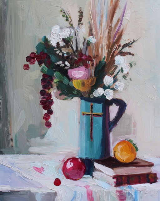 Festive Still Life I
