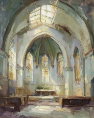 Illuminated Sanctuary I